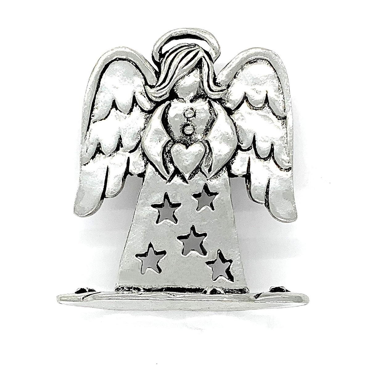 Basic Spirit Sculpture, 2 x 1.75, Pewter