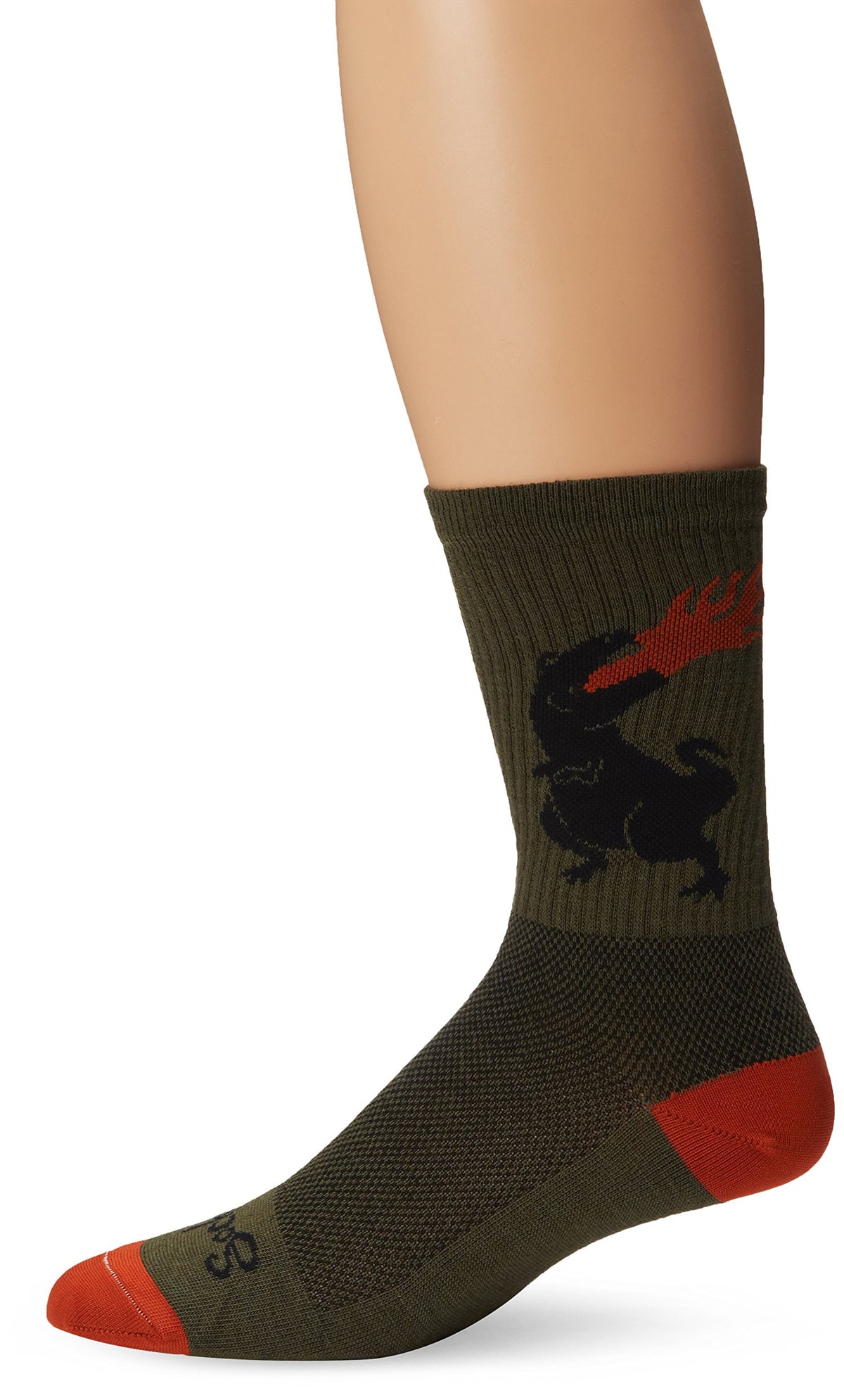 SockGuy Socks, Large-X-Large, Dinosaur