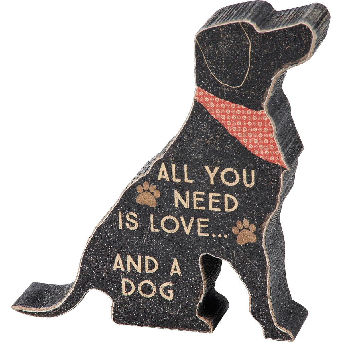 Primitives by Kathy Decorative Signage, 4.75 inches x 5 inches x 1 inch, Multico