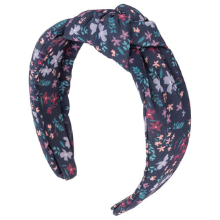 Karma Hairband, 1 Count (Pack of 1), Navy Floral