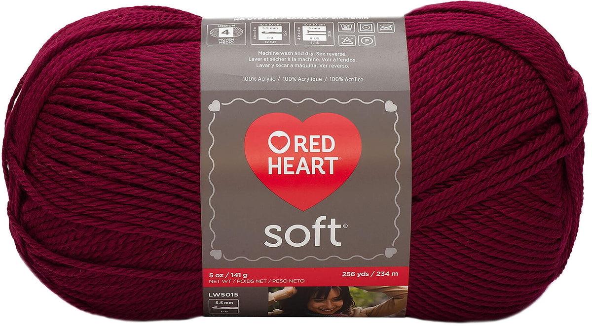 Red Heart Yarn, 1 Pack, Wine