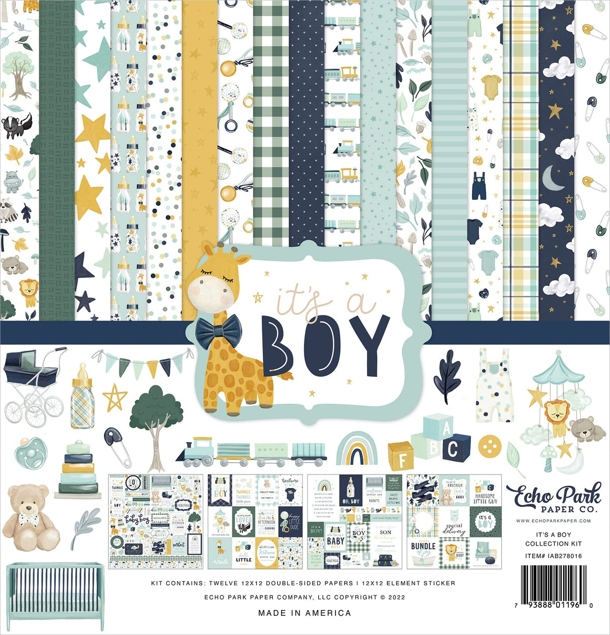 Echo Park Paper Art Craft Kit, 1, Multi