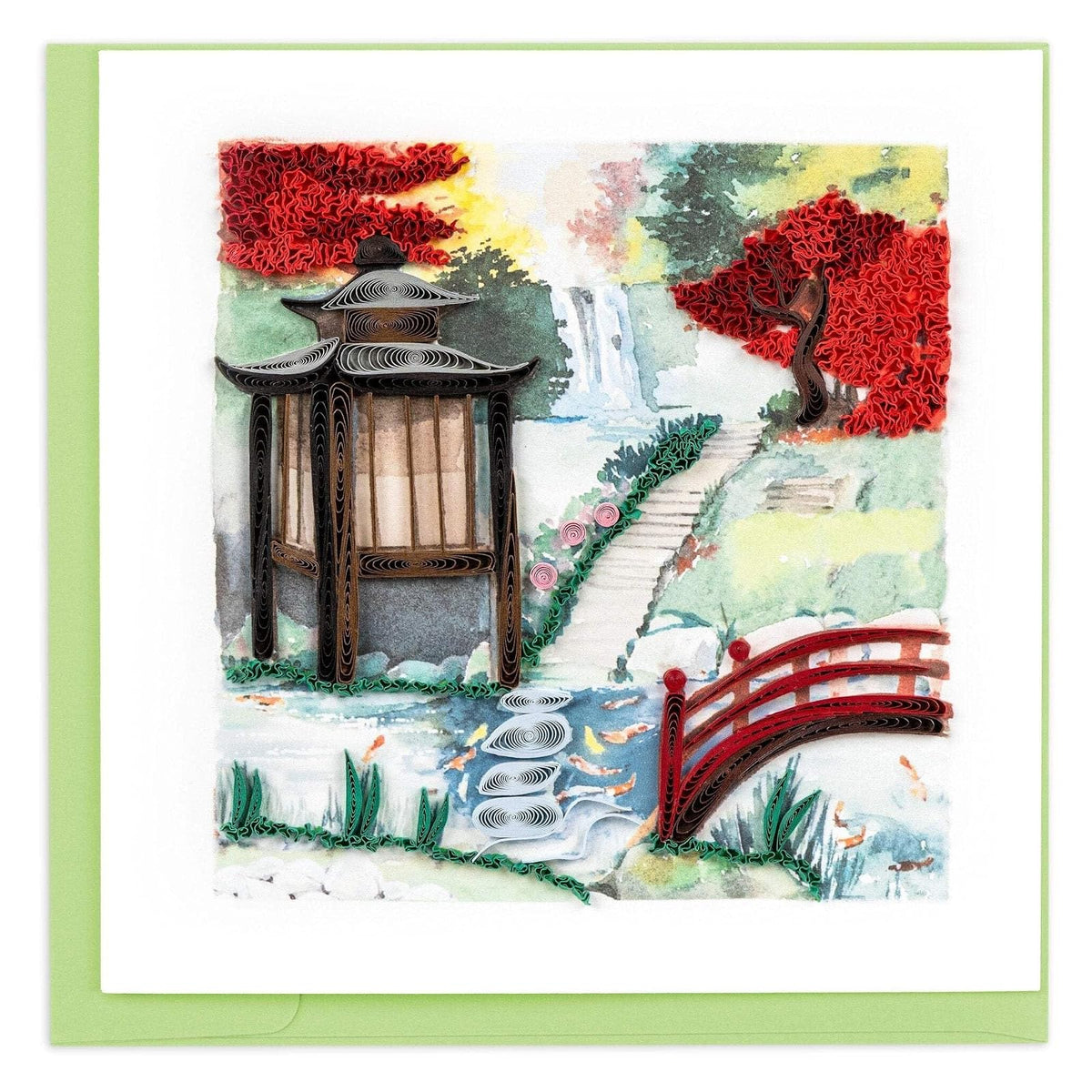 Quilling Card Greeting Card, 6 in. x 6 in., Multi