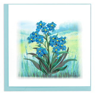 Quilling Card Greeting Card, 6 x 6 inches, Multi