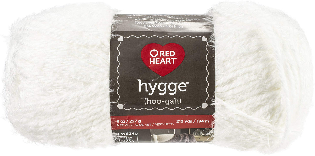 Red Heart Yarn, 8 oz, White