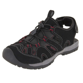 Northside Sandal, 9 Toddler, Black/Red