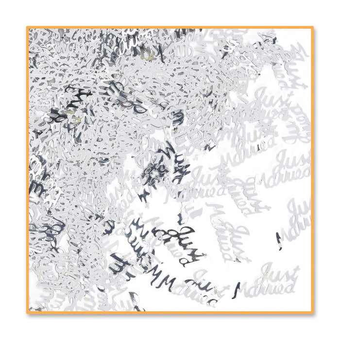 Beistle Confetti, No Size, Silver