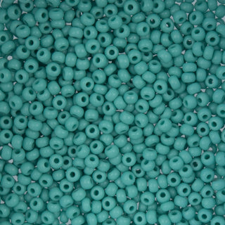 John Bead Craft Bead, 8/0 (3mm), Opaque Turquoise