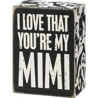 Primitives by Kathy Decorative Signage, 3 inches by 2 inches, Multicolor