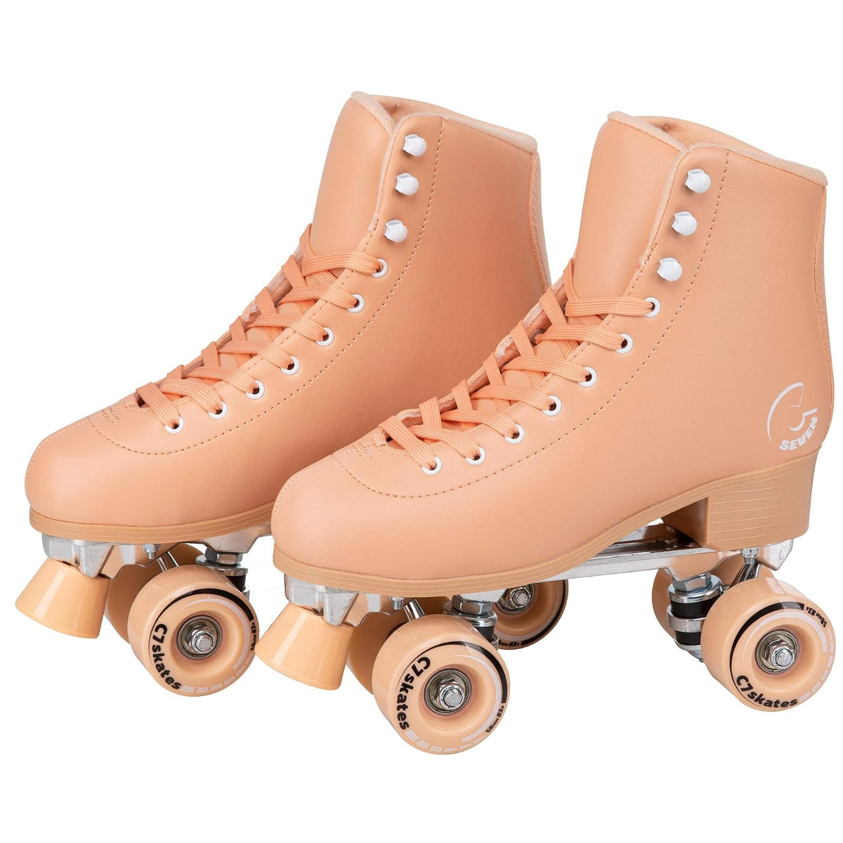 C SEVEN Roller Skate, Women's 10 / Men's 9, Peachy Keen