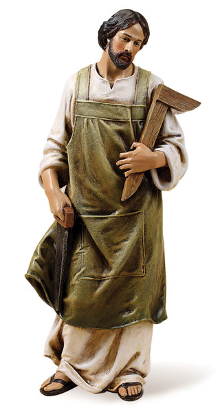 Joseph's Studio Figurine, 10.25" H, Brown