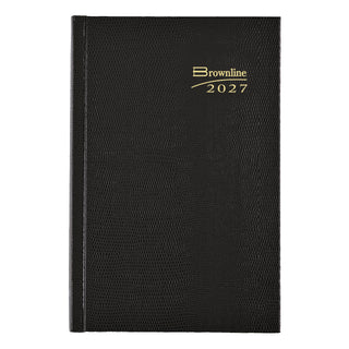 Rediform Planner, 7.5" x 5", Black