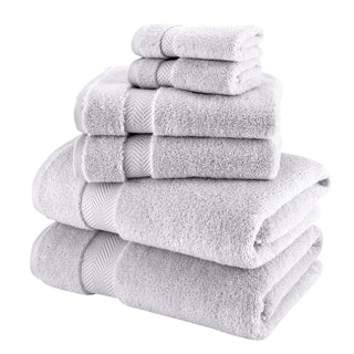 Towels Beyond Towel, 30x54, 16x27, 12x12, Platinum