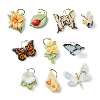 Lenox Hanging Ornament, 10 Count, Multi Color