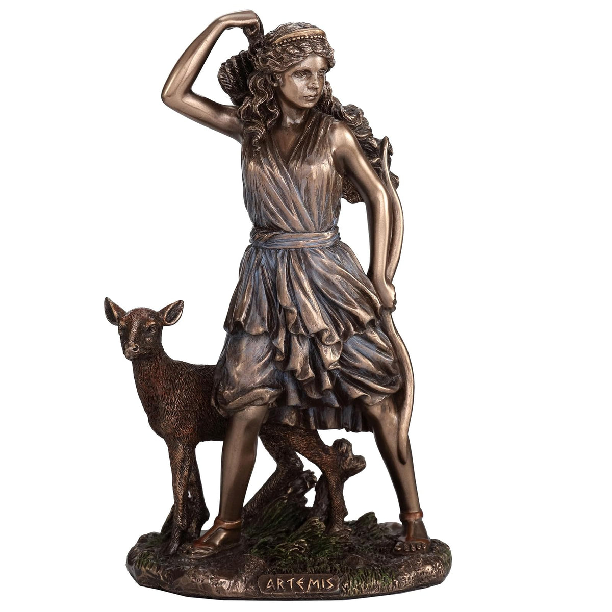 Veronese Design Figurine, 6 1/2 Inches, Bronze