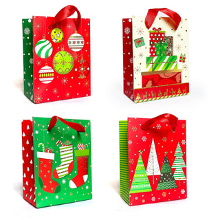 allgala Gift Wrap, 6 Inch (Pack of 12), Red