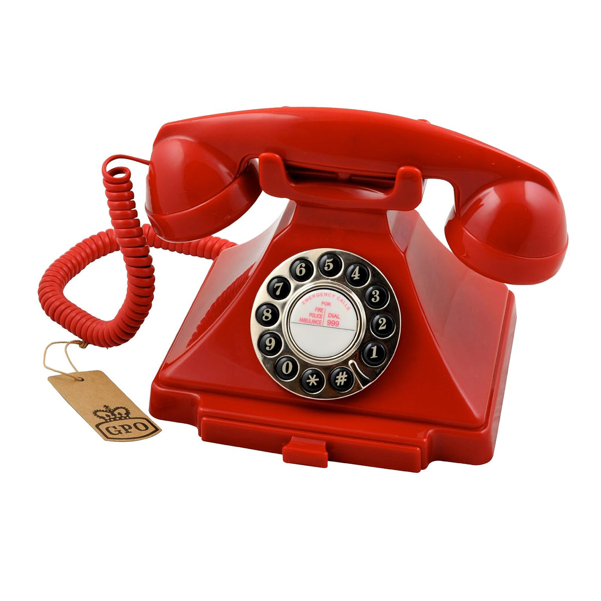 GPO Landline Phone, Red
