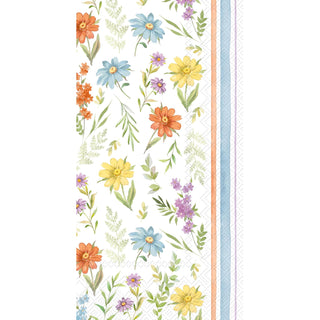 ihr SINCE 1977 Disposable Napkin, 8.25" x 4.5", Flower Nanni