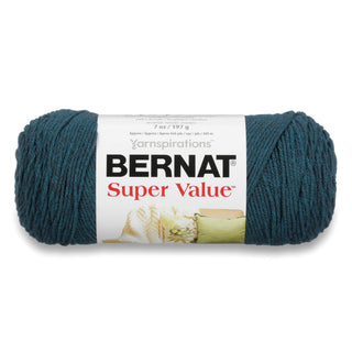 Bernat Yarn, 7 oz, Teal Heather