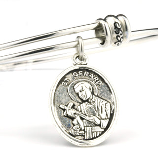 Dave The Bunny Bracelet, 7.5 inch diameter, Silver