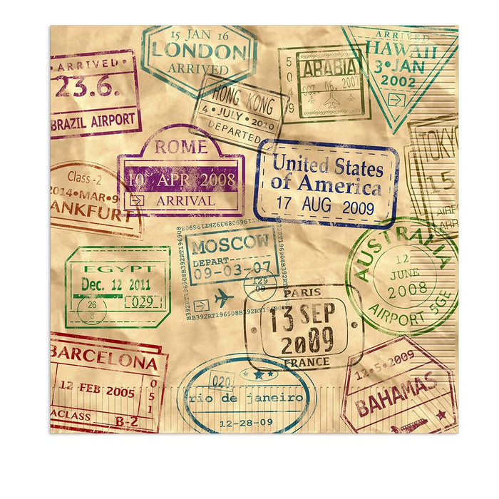 Beistle Disposable Napkin, 6.5 x 6.5-inches, Multicolor