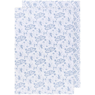Now Designs Towel, W20 x L30in, Morning Meadow-slate Blue
