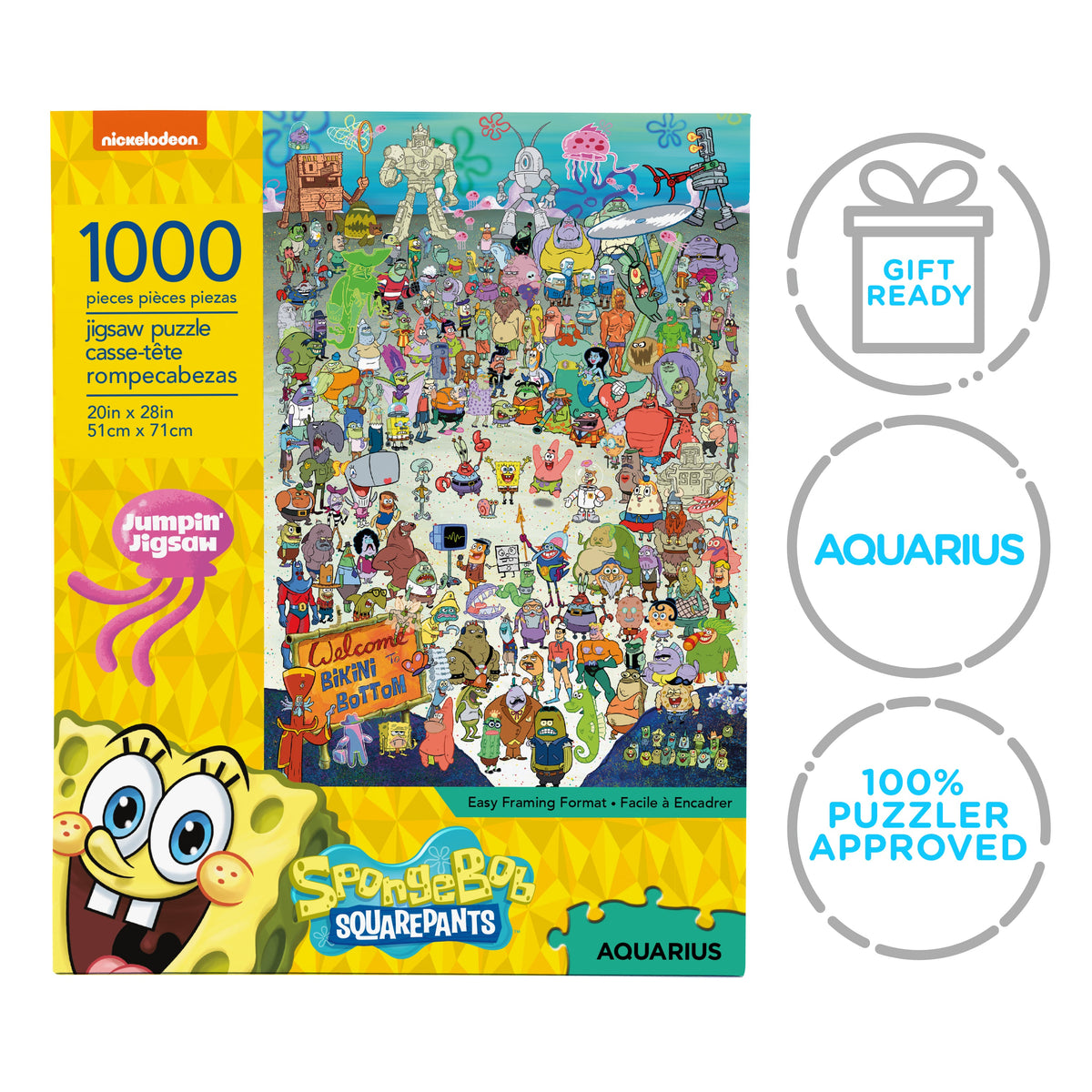AQUARIUS Puzzles, 1000 Piece, Multicolor