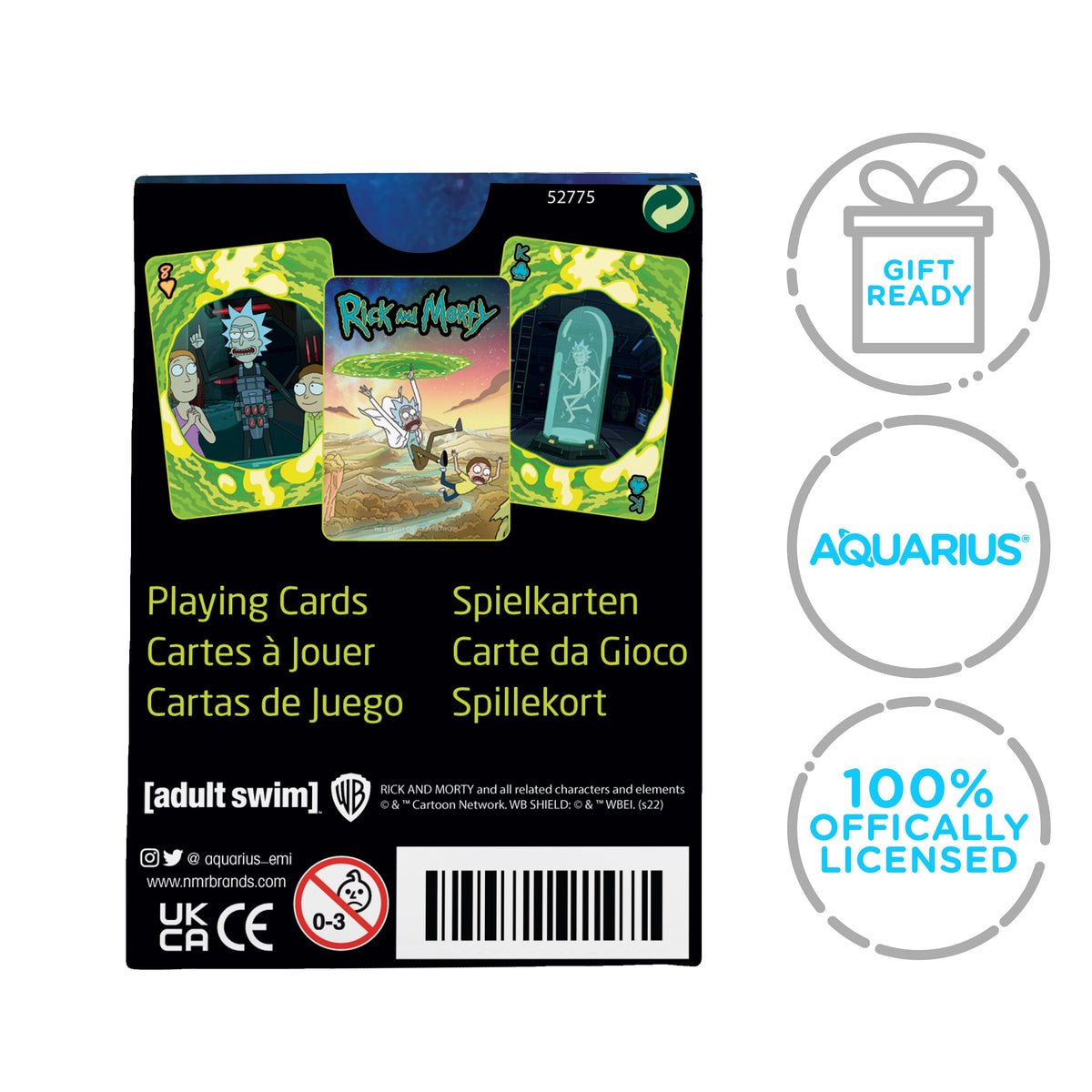 AQUARIUS Tabletop Game, 2.5 x 3.5, Green