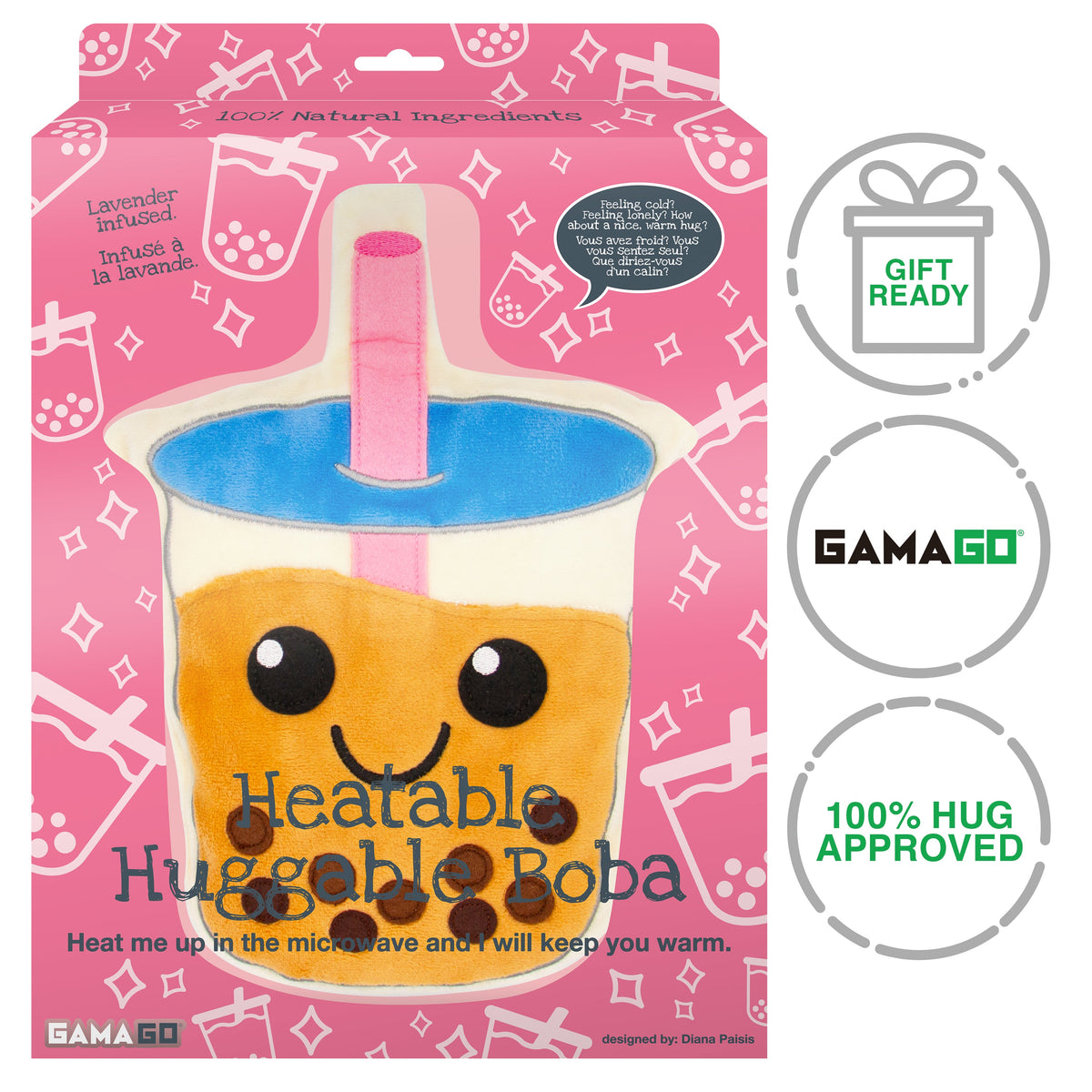 GAMAGO Therapeutic Thermal Compress, One Size, Huggable