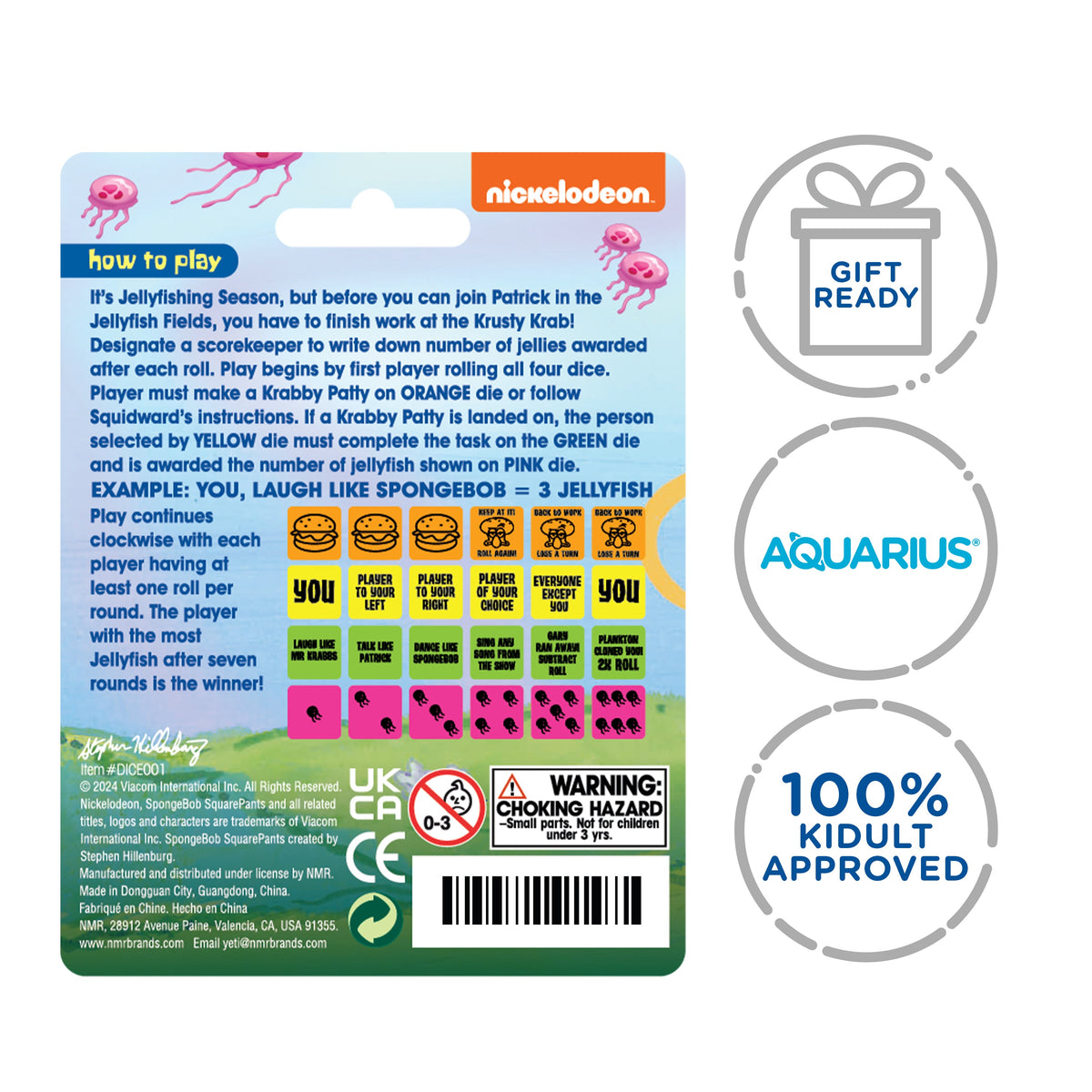 AQUARIUS Tabletop Game, 2.54 in X 13.21 in X 10.16 in, Multi-color
