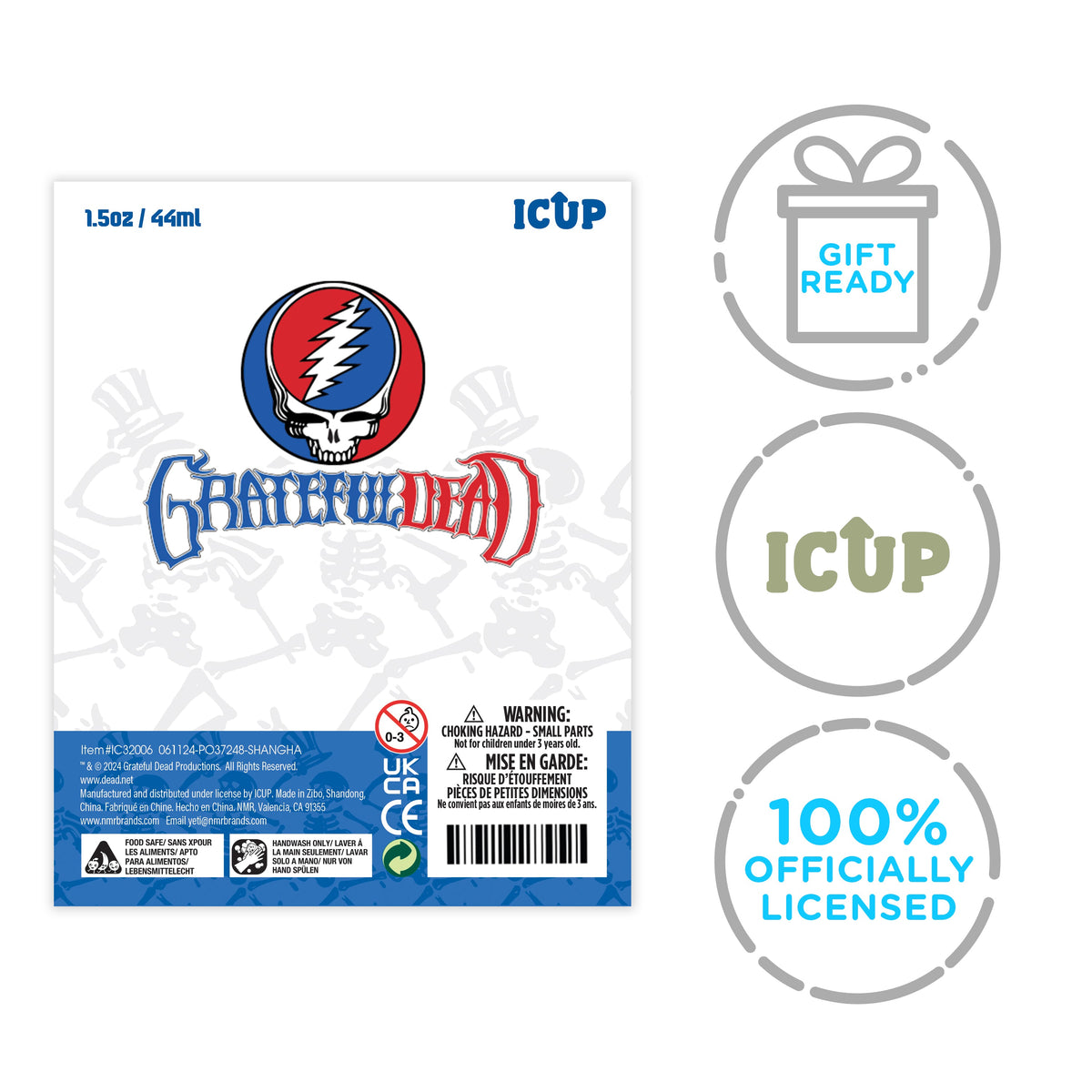 ICUP Drinking Cup, 5.3" x 6.7" x 2.2", Multicolor