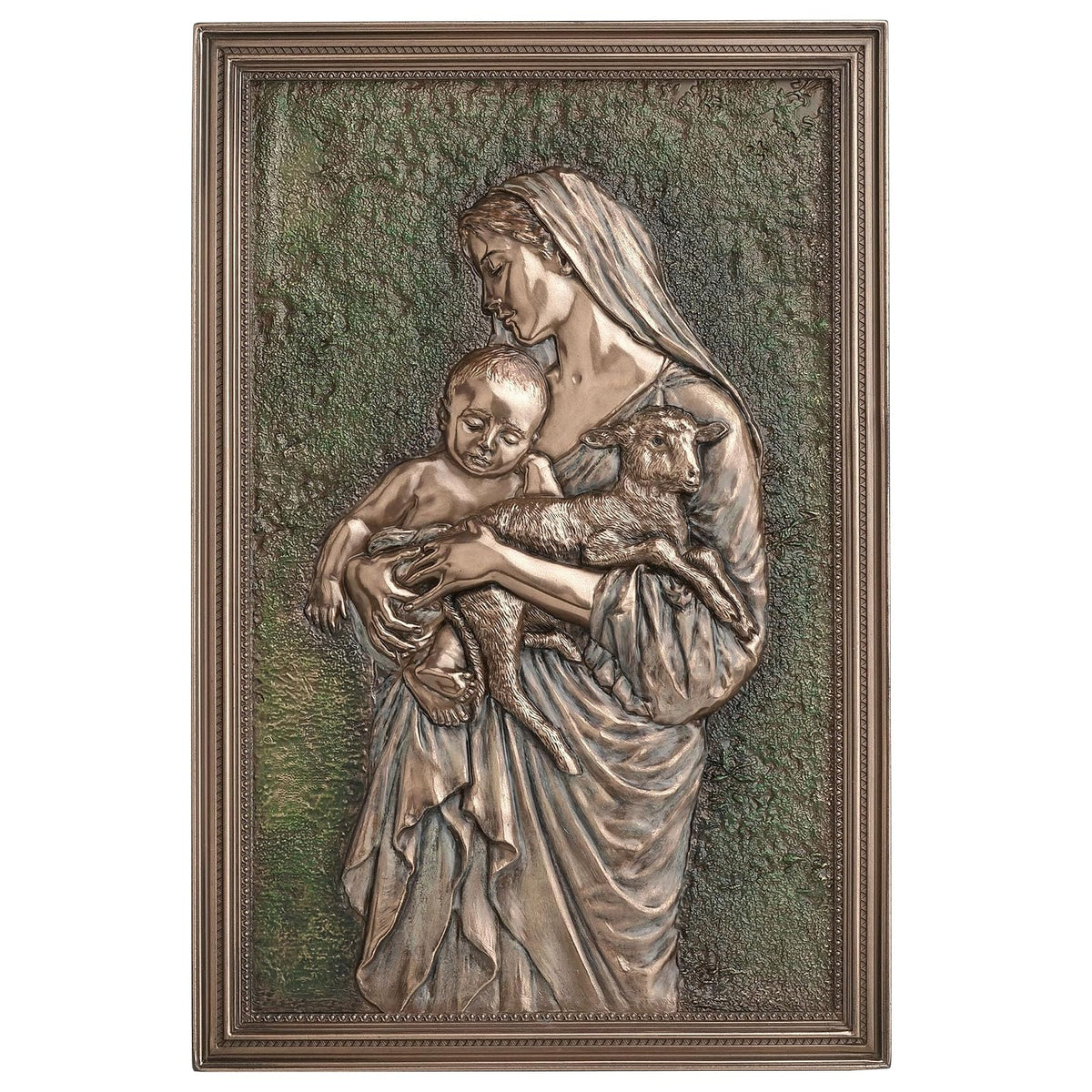 Veronese Design Wall Art, 9.1"L x 6.1"W, Bronze