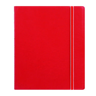 Filofax Blank Book, Executive Size, Red
