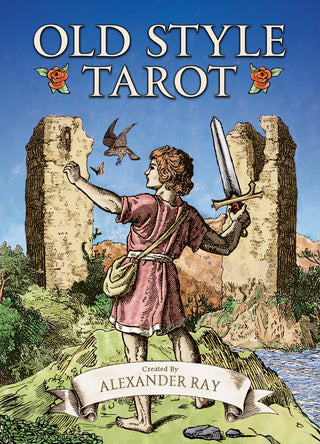 Old Style Tarot Deck & Book Set: 79 Cards with 104-Page Illustrated Guidebook – Vintage Charm, Traditional Symbolism, Intuitive Readings, Beginner-Friendly Deck