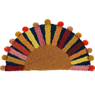 Peking Handicraft Pillow, 12 inches x 12 inches, Multicolor