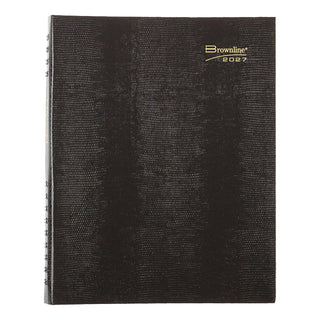 Brownline Planner, 11" x 8.5", Black