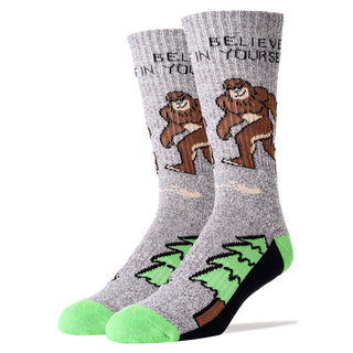 ooohyeah Socks, Believe Gray, Modern