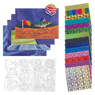 Stephen Joseph Art Craft Kit, Space, Modern