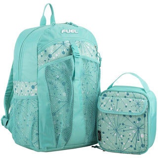 FUEL Backpack, One Size, Shooting Star Print/Turquoise