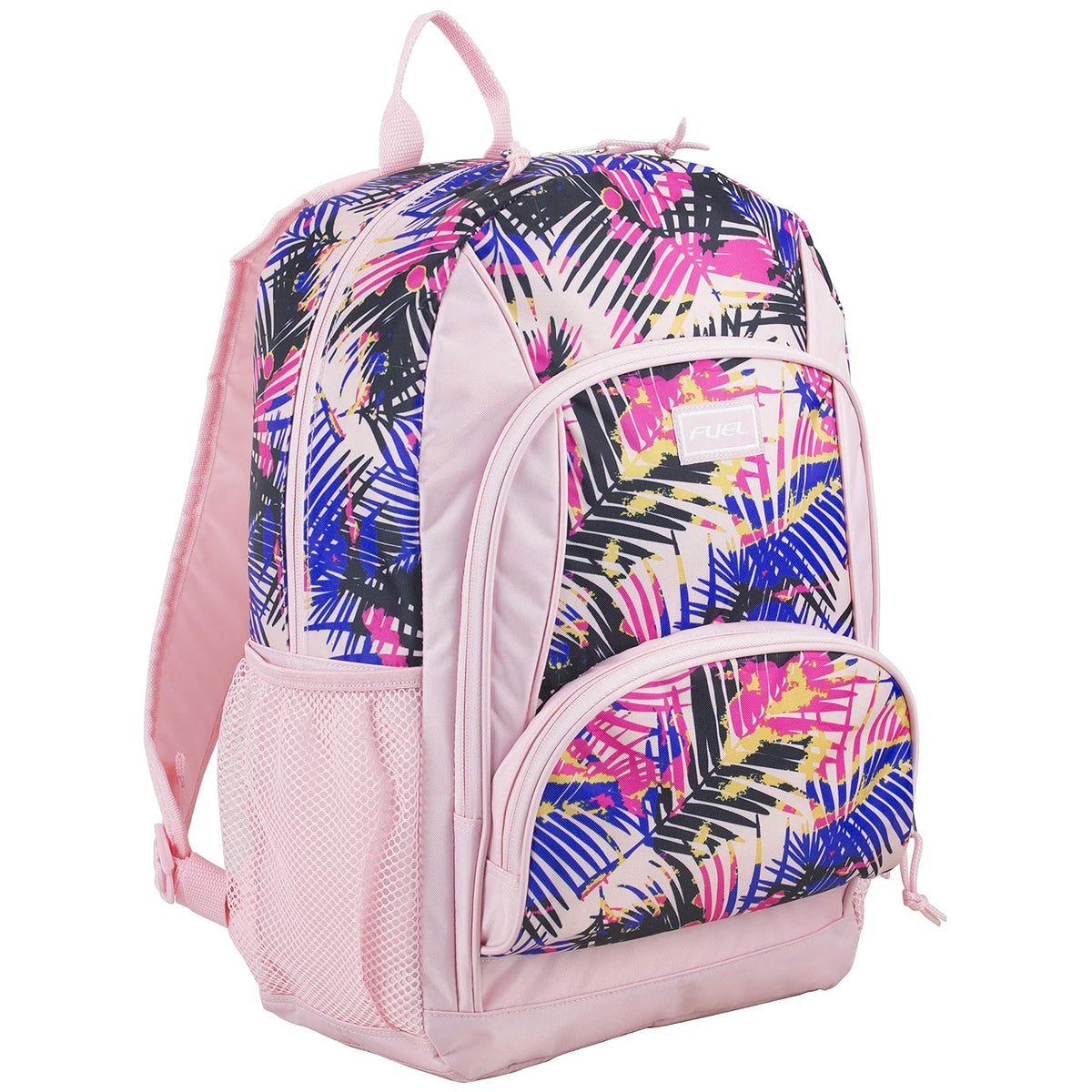 FUEL Backpack, One Size, Rose Sand/Tropical Palm Print