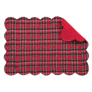 C&F Home Placemat, 13" x 19", Red