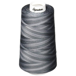 Signature Yarn, 40wt/3000 yd, Variegated Smokey Blues