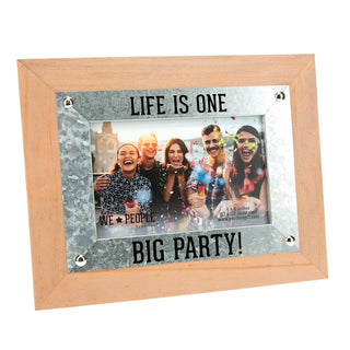 Pavilion Gift Company Picture Frame, 6" x 4", Brown