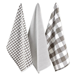 DII Towel, Dishtowel Set, Gray