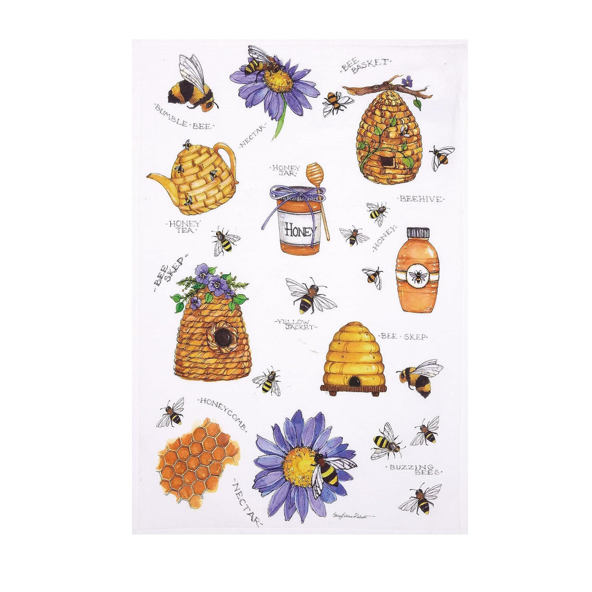 Peking Handicraft Towel, 25-inch, Beehavin