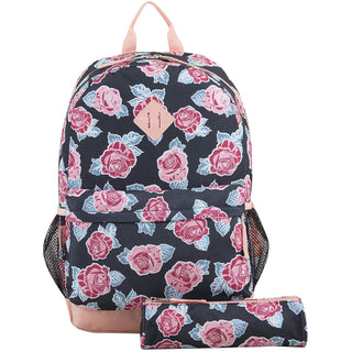 Eastsport Backpack, One Size, Blush/Rose Print