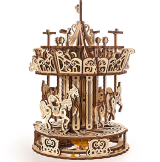 Ugears Puzzles, 305 pieces, Brown, White