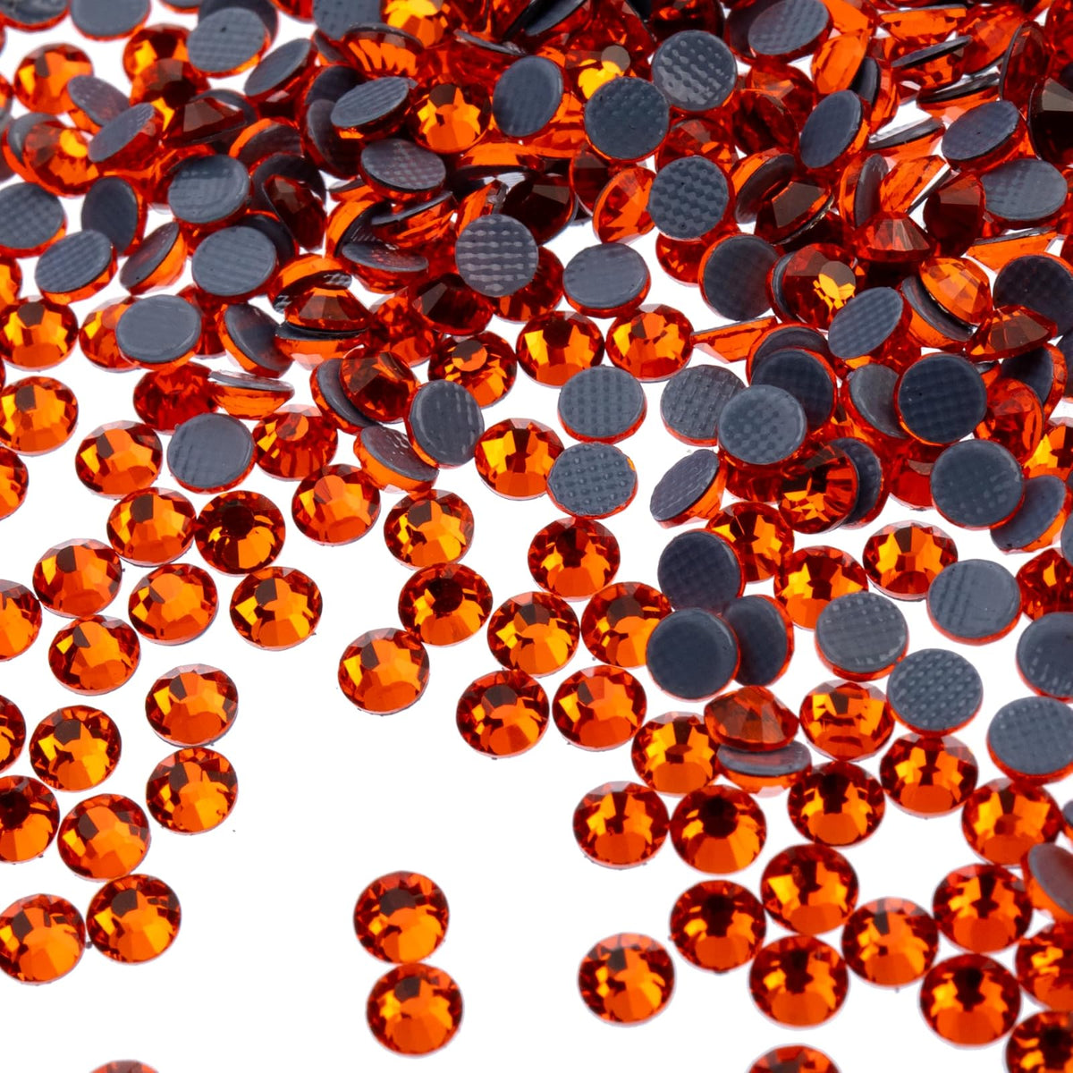 Crystal Lane Diy Craft Bead, ss12, Orange
