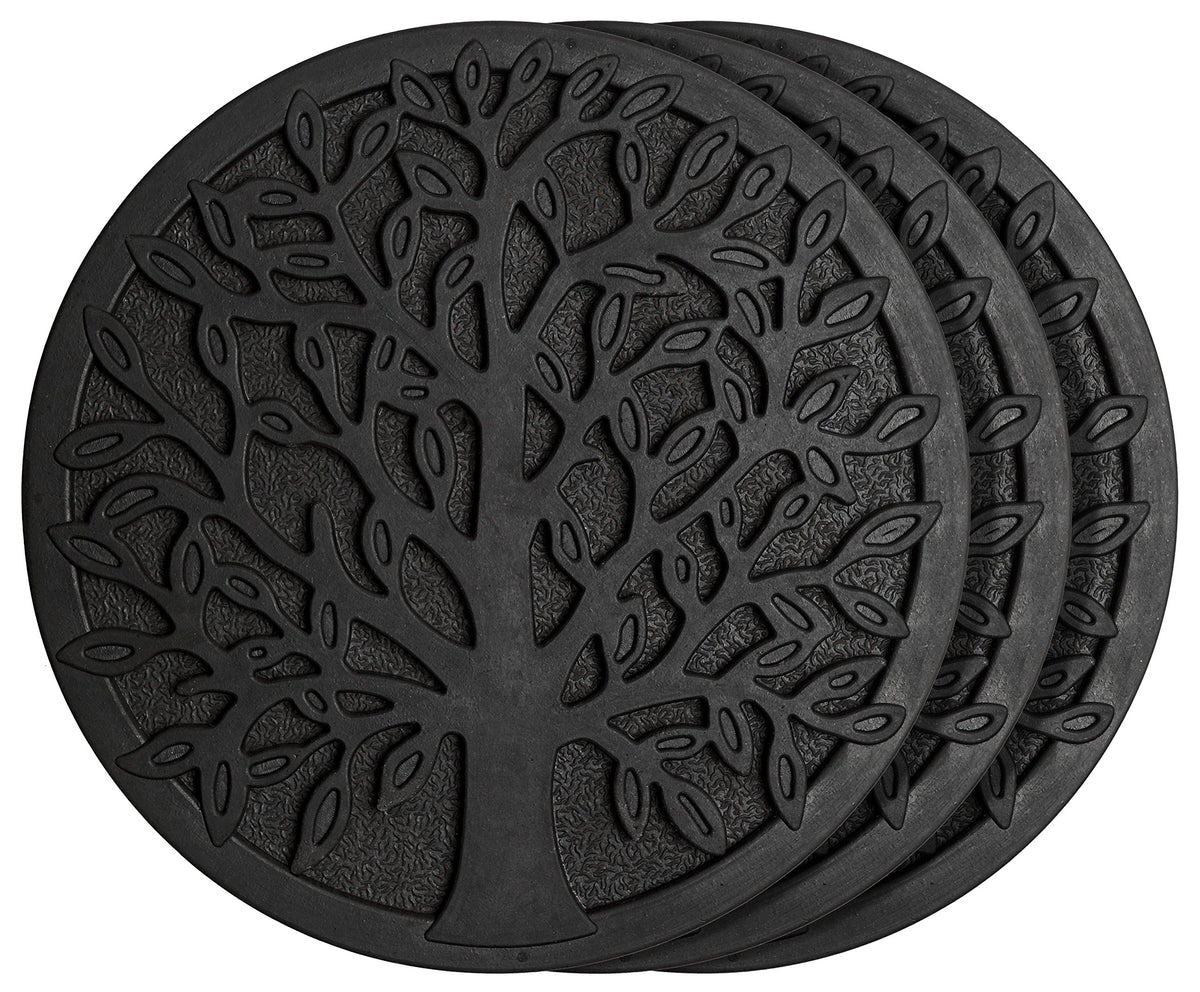 Home Furnishings By Larry Traverso Trampoline, Rubber Tree, Black