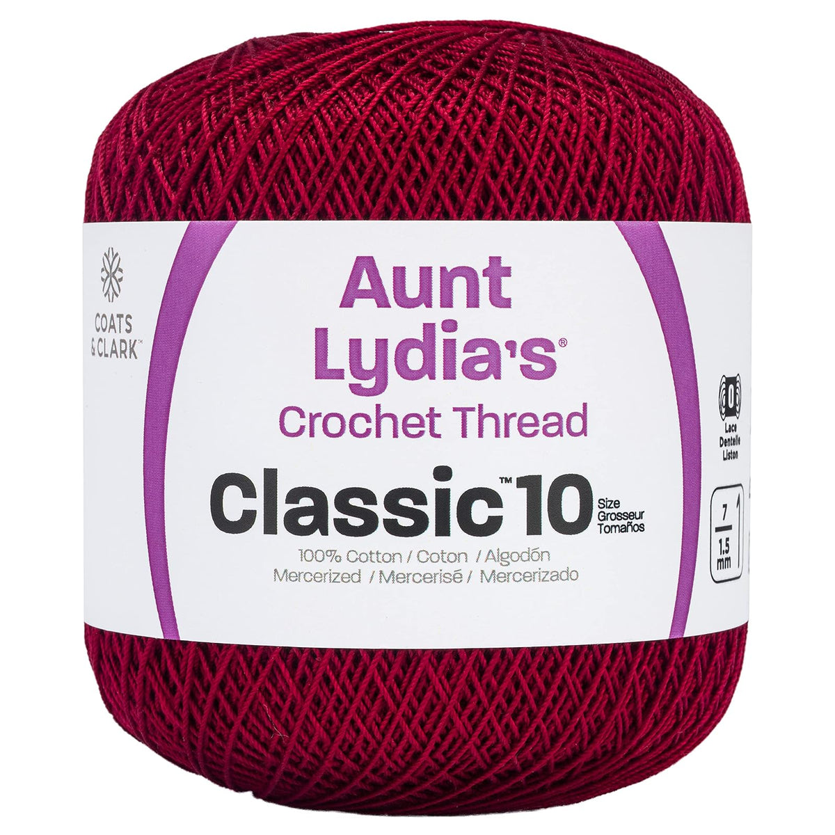 Red Heart Yarn, 1 Pack, Burgundy